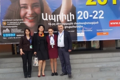 The Chair of Psychology of ISEC NAS RA at “Education and Career EXPO 2016” Exhibition