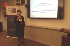 The Dean of ISEC of NA of RA Naira Hakopyan at the 9-th Conference in New Jersey Granted to International, Interdisciplinary Research