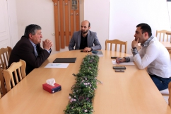 Հանդիպում-քննարկում Արշակ Սադոյանի հետ