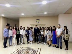 The ISEC NAS RA students’ visit the Chamber of Advocates