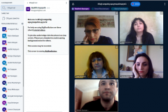 Online Defense of Master's theses at Department of Psychology, ISEC NAS RA