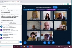 Remote defense of master's theses of the Chair of Linguistics of ISEC NAS RA