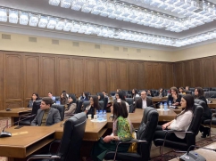 ՀՀ ԳԱԱ գիտակրթական միջազգային կենտրոնի մագիստրանտները հյուրընկալվեցին ՀՀ Ազգային ժողովում