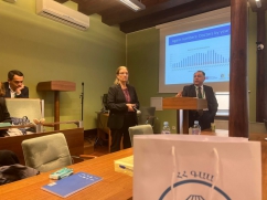 Ասպիրանտական կրթության արդի հիմնախնդիրների վերաբերյալ զեկույցով Վիլնյուսի համալսարանում հանդես եկավ Կենտրոնի դեկան Ա.Մխիթարյանը