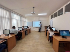 A three-week training course for the academic staff of ISEC was launched designed at capacity building of using Moodle E-learning platform