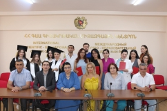 Կայացավ ԳԿՄԿ շրջանավարտների դիպլոմների հանձնման արարողությունը