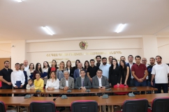 ԳԿՄԿ իրավագիտության ամբիոնի շրջանավարտները ստացան իրենց դիպլոմները 