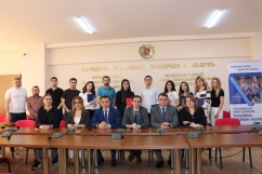 Diplomas Presented to Master’s Graduates in Jurisprudence and Business Management at ISEC
