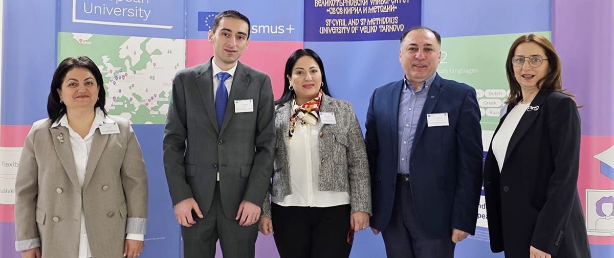 ՀՀ ԳԱԱ ԳԿՄԿ պատվիրակությունը՝ Բուլղարիայի Սուրբ Կյուրեղի և Մեթոդիոսի անվան Վելիկո Տիռնովոյի համալսարանի միջազգային շաբաթին