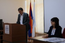 The series of events for the American-Armenian guest was concluded at the ISEC.