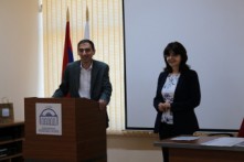 The series of events for the American-Armenian guest was concluded at the ISEC.