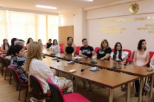 The series of events for the American-Armenian guest was concluded at the ISEC.