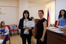 The series of events for the American-Armenian guest was concluded at the ISEC.