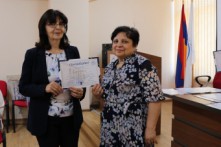  The series of events for the American-Armenian guest was concluded at the ISEC.