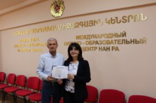  The series of events for the American-Armenian guest was concluded at the ISEC.
