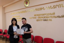  The series of events for the American-Armenian guest was concluded at the ISEC.