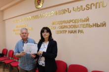  The series of events for the American-Armenian guest was concluded at the ISEC.