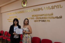  The series of events for the American-Armenian guest was concluded at the ISEC.