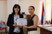  The series of events for the American-Armenian guest was concluded at the ISEC.