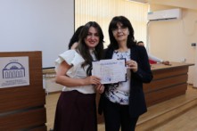  The series of events for the American-Armenian guest was concluded at the ISEC.
