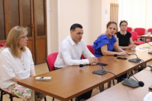  The series of events for the American-Armenian guest was concluded at the ISEC.